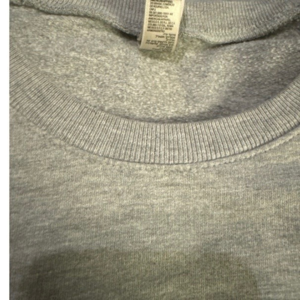 Maroon 5 American Apparel California Fleece Graphic Sweatshirt Gray Mens Large - Picture 10 of 11